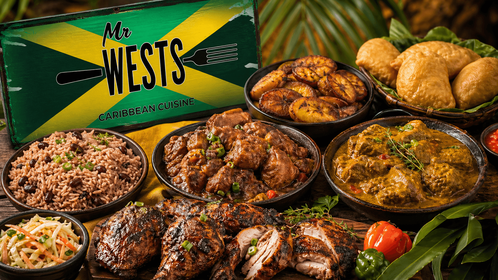 Mr Wests Caribbean Cuisine cover image